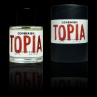 Nischenduft Topia, 50 ml, von AtelierPMP. Serie Combinism. Eau de Parfum und Verpackung, Darstellung shop. Parfum aus Hamburg